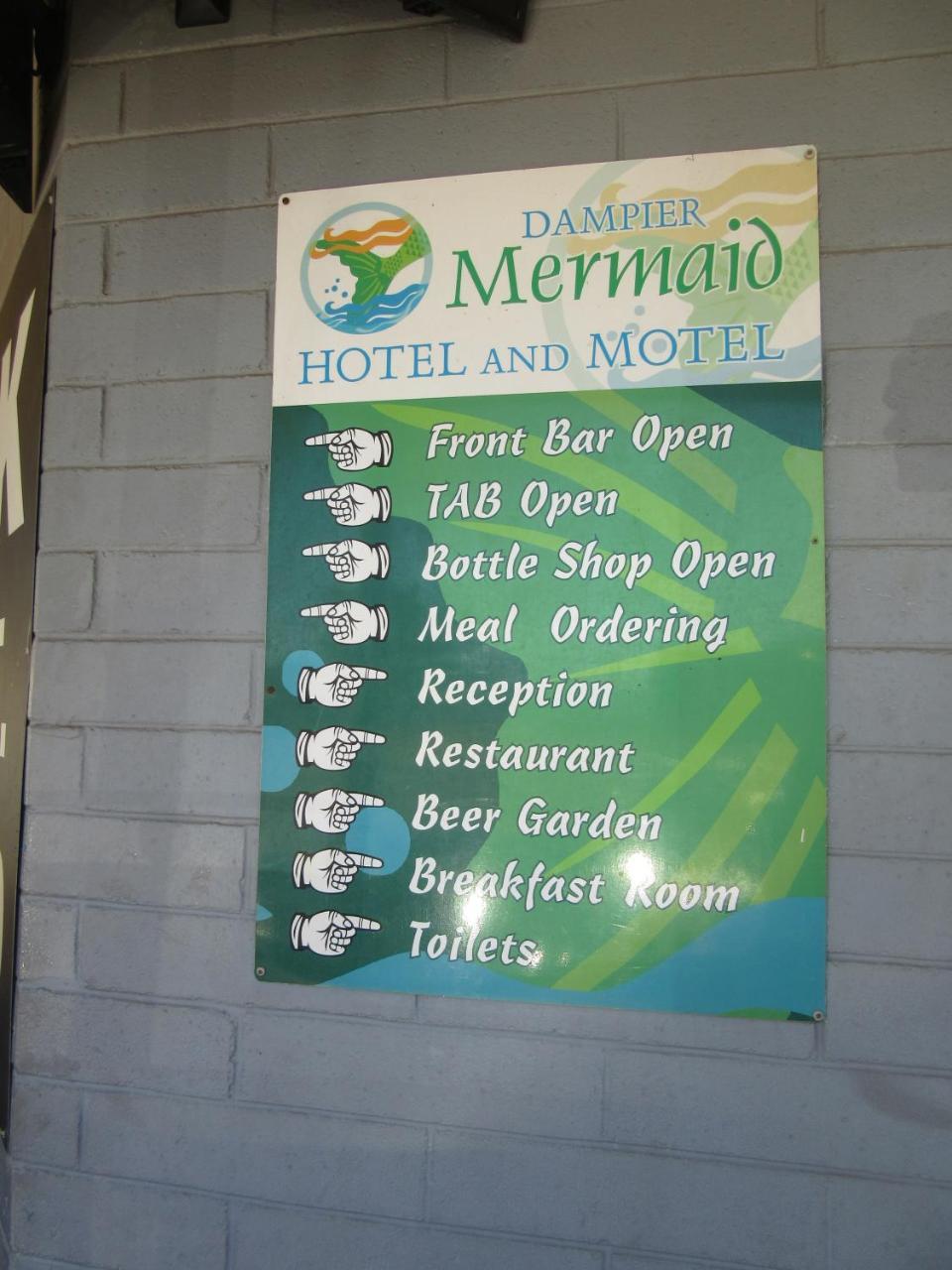 Dampier Mermaid Hotel Karratha Zewnętrze zdjęcie